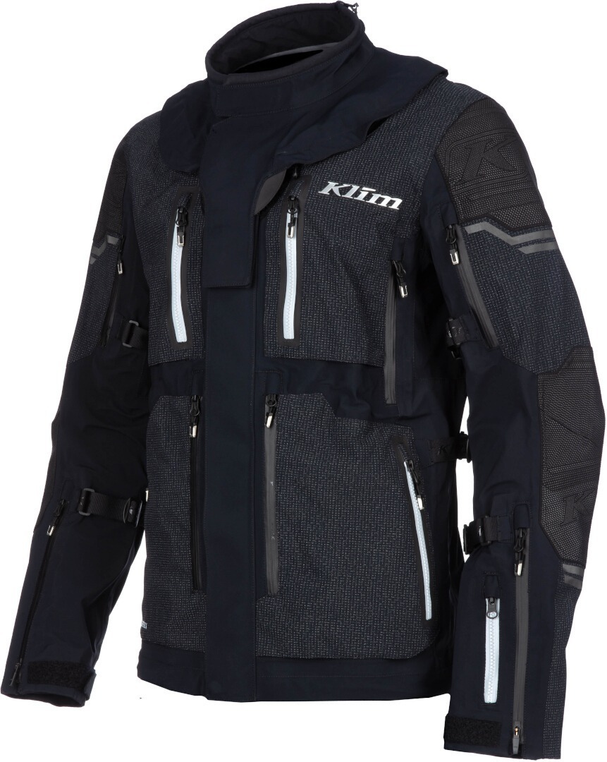 Klim Adventure Rally Gore-Tex Enduro Motorcykel Textil Jacka svart S Figur 1