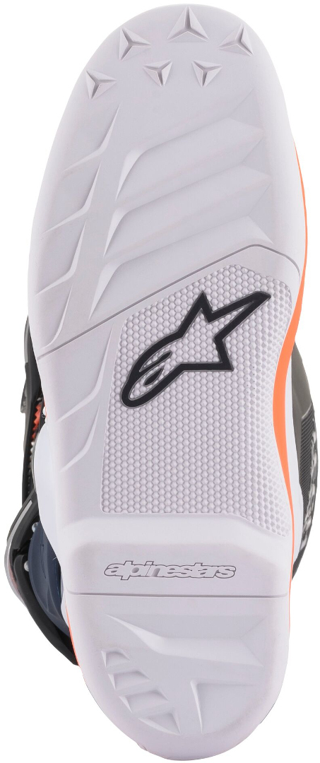 Alpinestars Tech 7S Motocrossstøvler til unge sort/hvid/orange 38 Figur 2