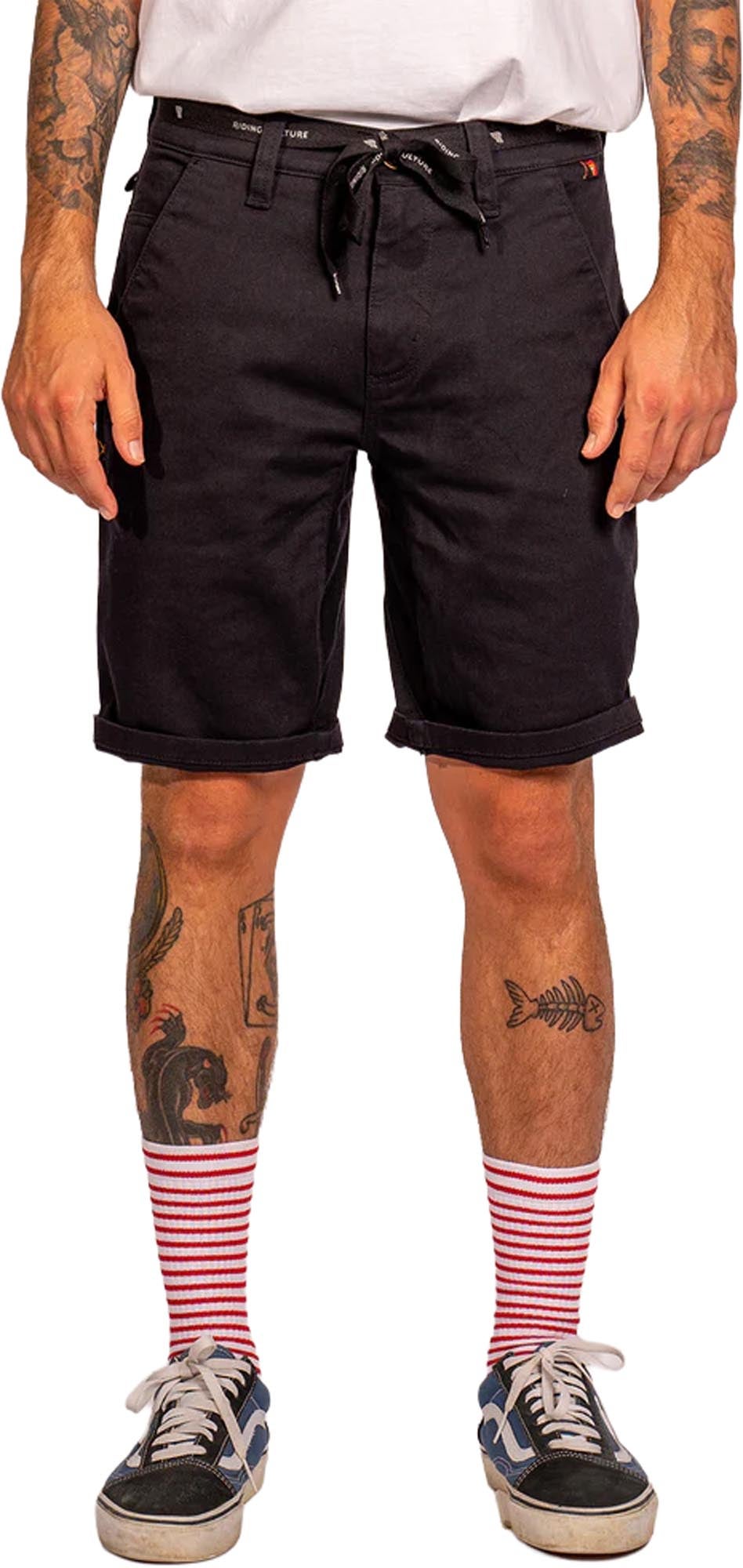 Riding Culture Chino Cykelshorts Sort 33 Figur 4