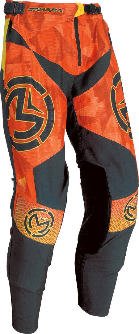 Moose Racing Sahara 2022 Calças de Motocross Laranja/Preto 42 Figura 1