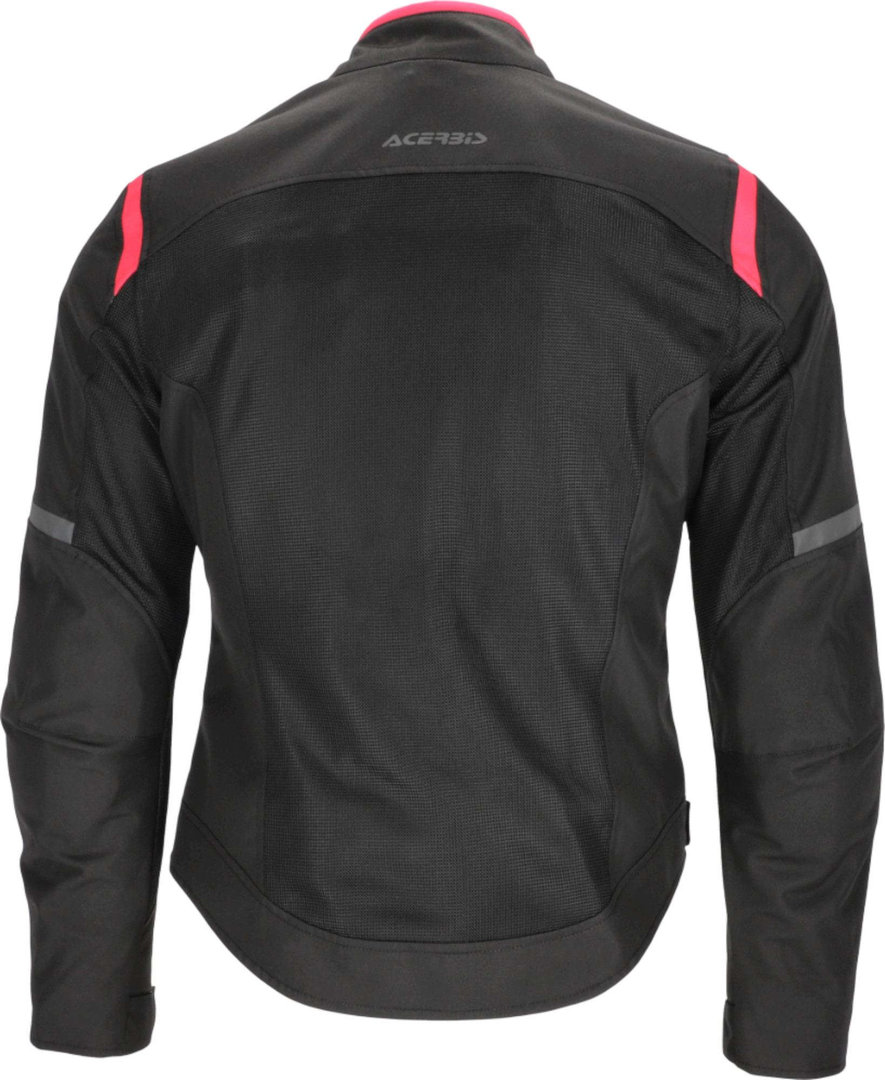 Acerbis Ramsey Vent 2.0 Mesh Ladies Jachetă textilă pentru motociclete Negru/roz XS Figura 3