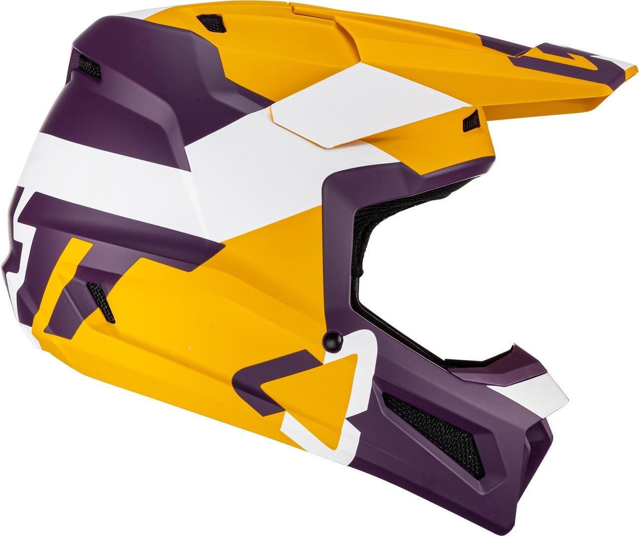 Leatt 2.5 Tricolor Casco Motocross viola/giallo XL (61/62) Figura 3