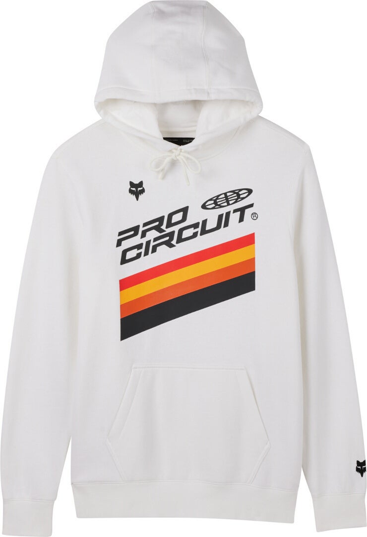 FOX Pro Circuit 2023 Hoodie white/black/red XXL Figure 1