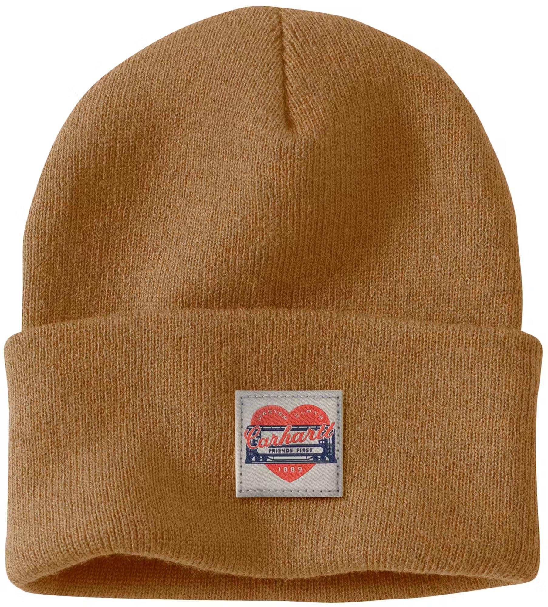 Carhartt Knit Heart Patch Dammössa brun Figur 1
