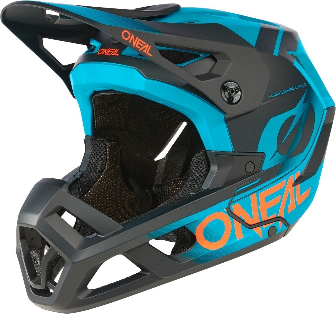 Oneal SL1 Strike Downhill Helm Zwart/turquoise S (55/56) Figuur 1