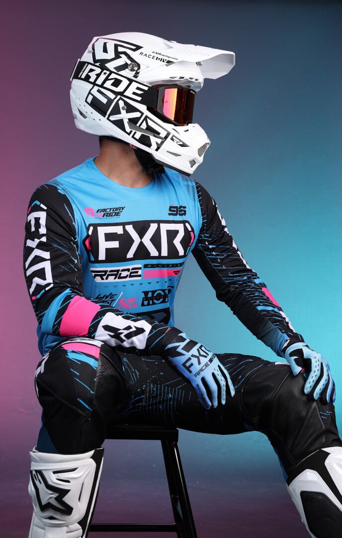Side view of FXR Podium 2025 Motocross Jersey