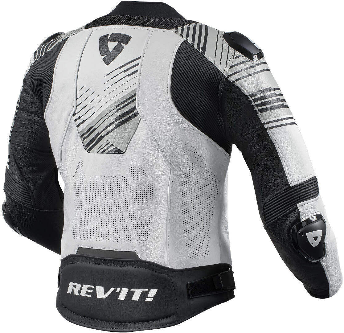 Revit Apex Motorcycle Leather Jacket white/black 58 Figure 2