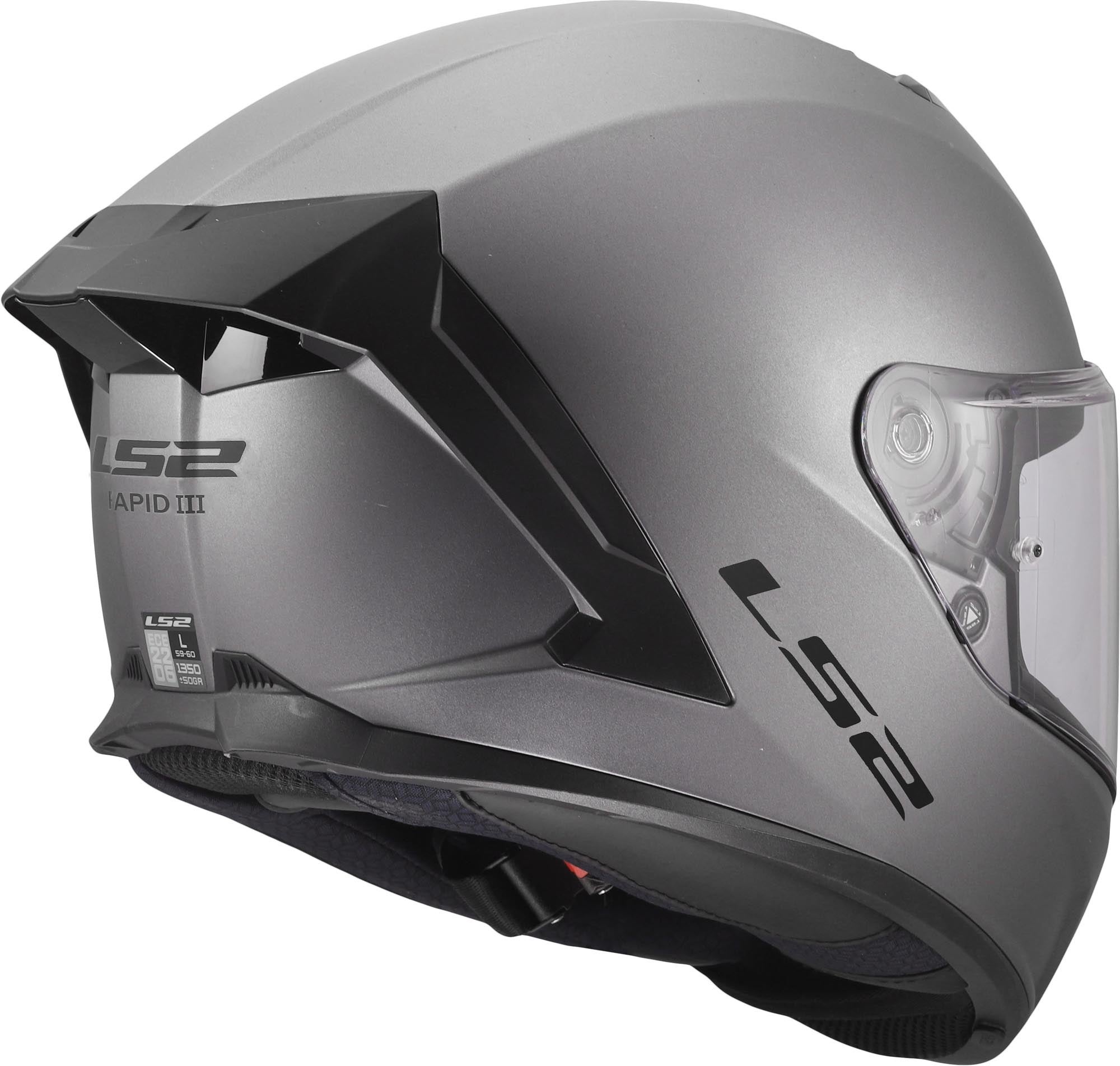 LS2 FF820 Rapid III Casco Grey matt XXXL (65/66) Figura 5