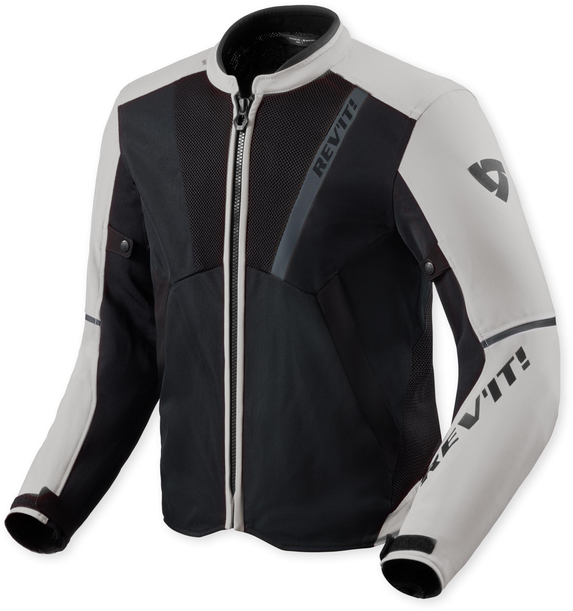 Revit GT-R 4 Air Giacca tessile da motocicletta argento/nero XL Figura 1