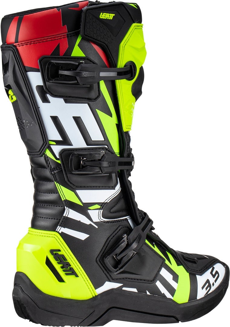 Leatt 3.5 2023 Bottes de motocross Noir/Blanc/Jaune 47 Figure 6