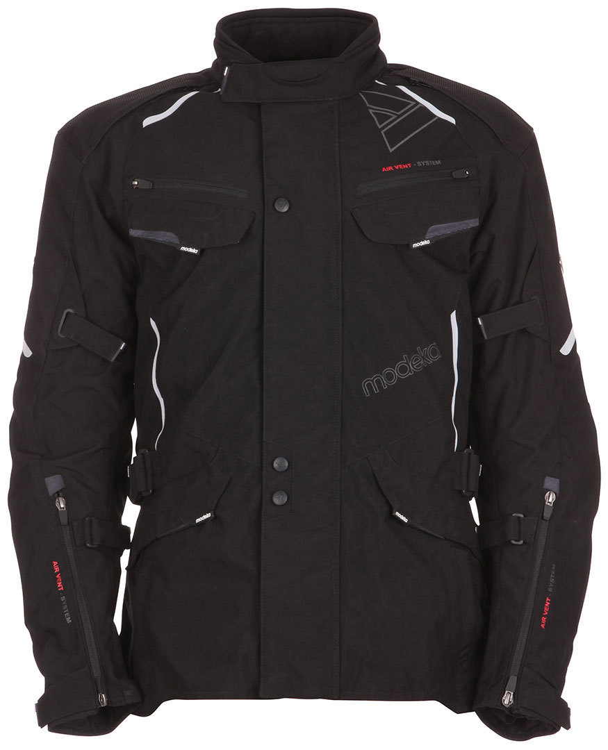 Modeka Karoo Jaqueta de têxteis preto M Figura 1