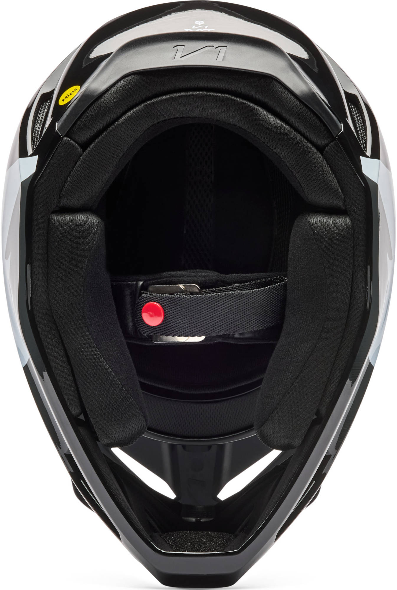FOX V1 Shield Cască de motocross pentru tineret negru Y/M (51/52) Figura 6
