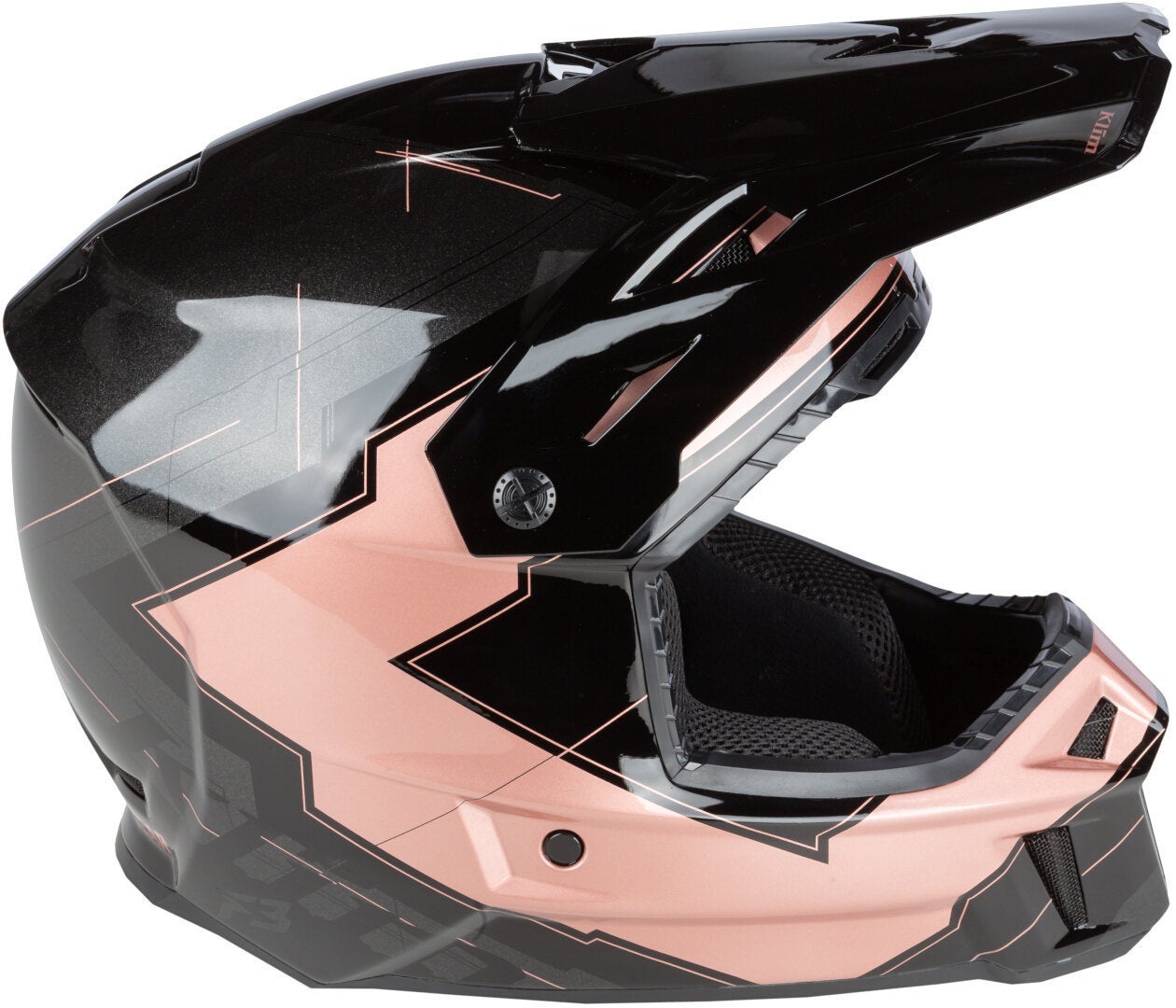 Klim F3 Verge Motocross Helmet black/pink XXXL (64/65) Figure 3
