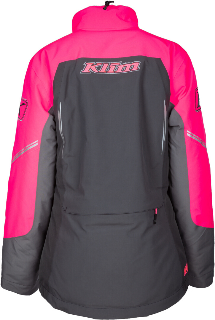 Klim Strata Jachetă de snowmobil pentru doamne Gri/roz XL Figura 4