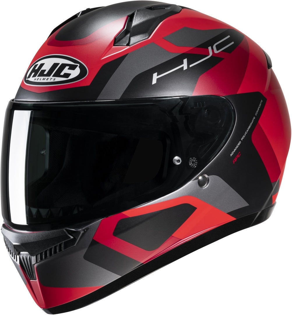 HJC C10 Tins Casque noir/rouge S (55/56) Figure 1