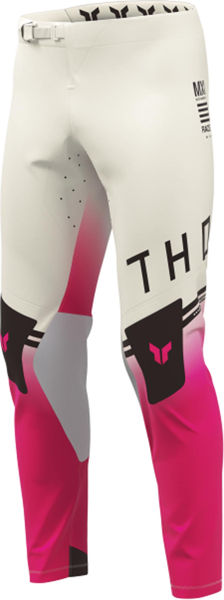 Thor Sportmode Geo Motocrossbroek Wit/roze 32 Figuur 1