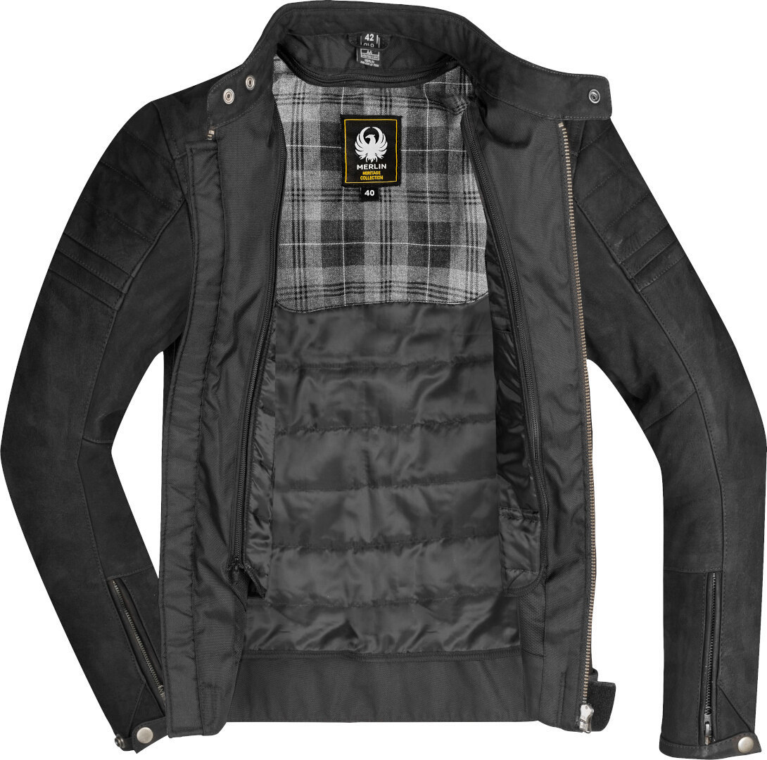 Merlin Alton Motorcycle Leather Jacket black 4XL Figure 5