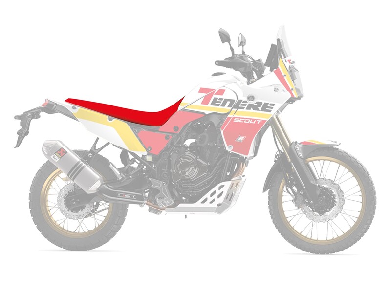 Mierla Husă pentru scaunul Rally Ride - Negru/Roșu Figura 3