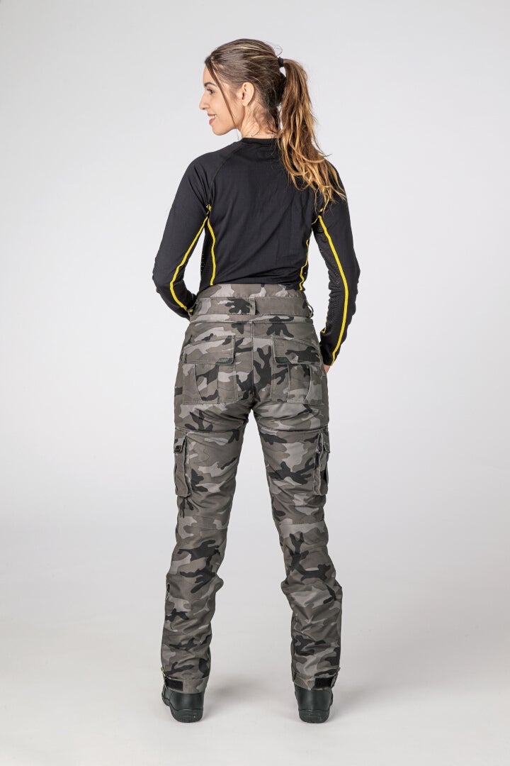 Lindstrands Zion Camo pantalon textile de moto pour dames imperméable 34 L32 Figure 4