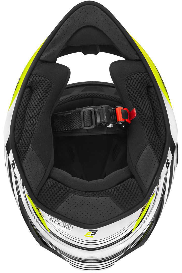 Bogotto V151 Wild-Ride Cască galben/negru/alb XL Figura 4