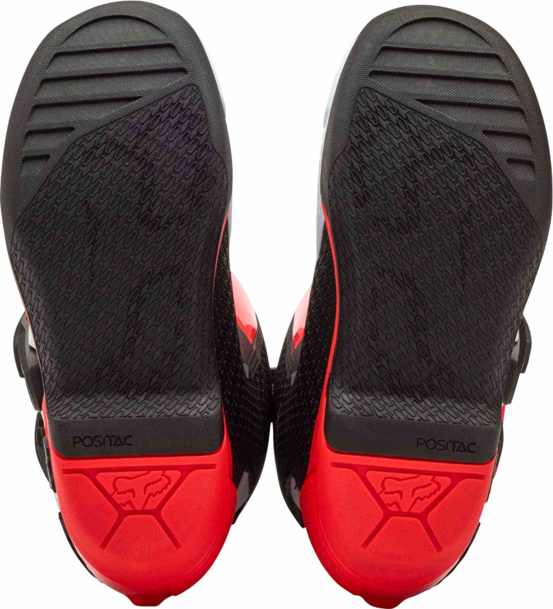 FOX Comp Botas de motocross para jóvenes blanco/rojo 3 Figura 5