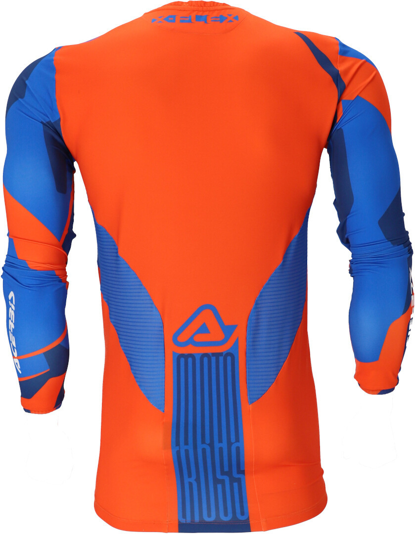 Acerbis J-Flex 1 Motocross Jersey orange/blau M Abbildung 2