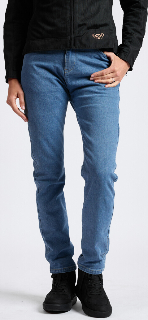 Ixon Dany Jeans moto donna blu 33/32 Figura 2