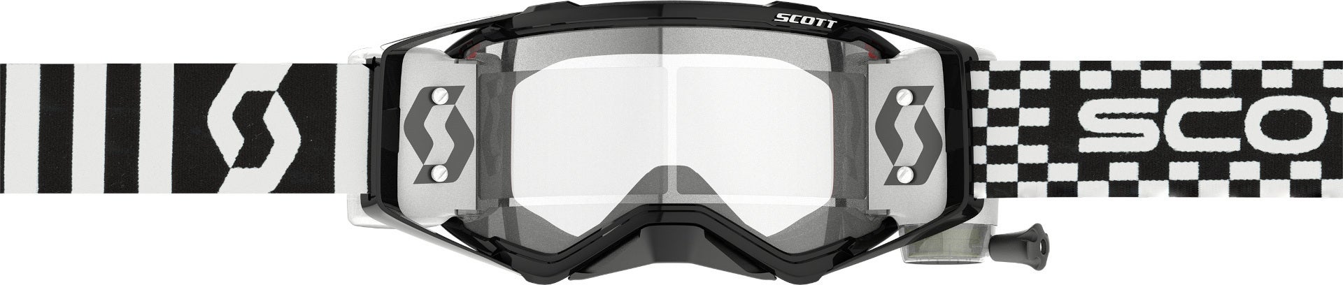 Scott Prospect WFS Racing Óculos de Motocross Preto/Branco Figura 2