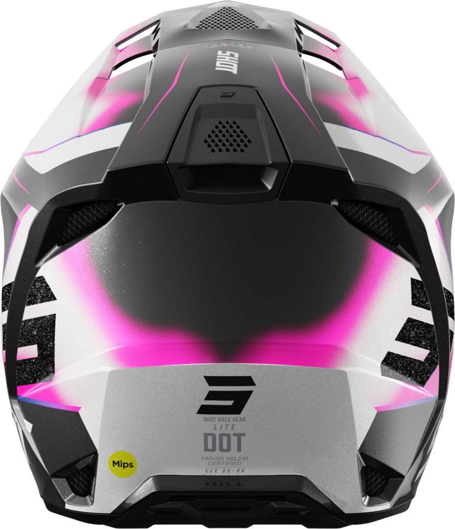 Side view of Shot Lite Astral Motocross Helmet