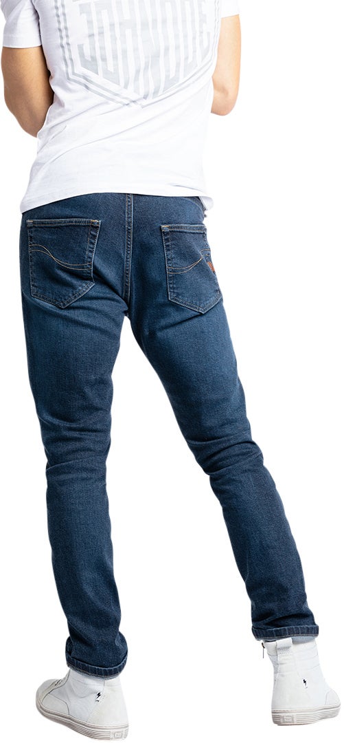 John Doe Pioneer Mono Vaqueros de moto Blue Stone Wash 32 L32 Figura 31