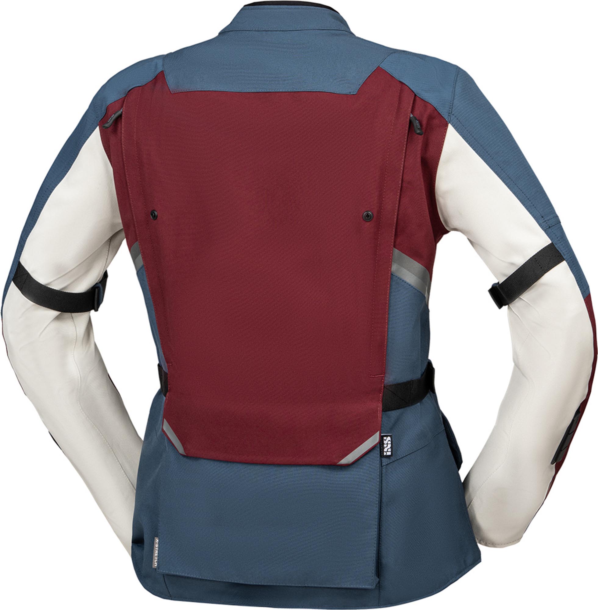 IXS Tourster-STX 1.0 imperméable dames moto textile veste bleu/blanc/rouge L Figure 2