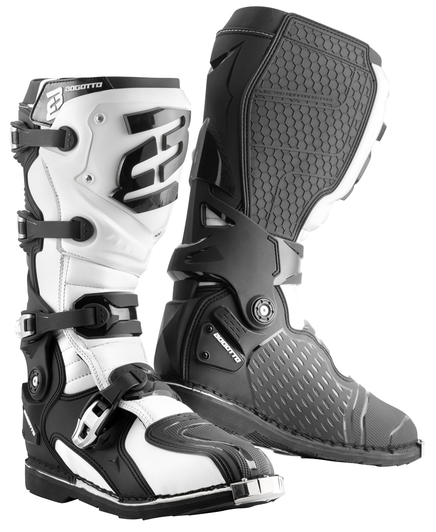Bogotto MX-7 S Motokrosové boty černobílá 44 Obrázek 1