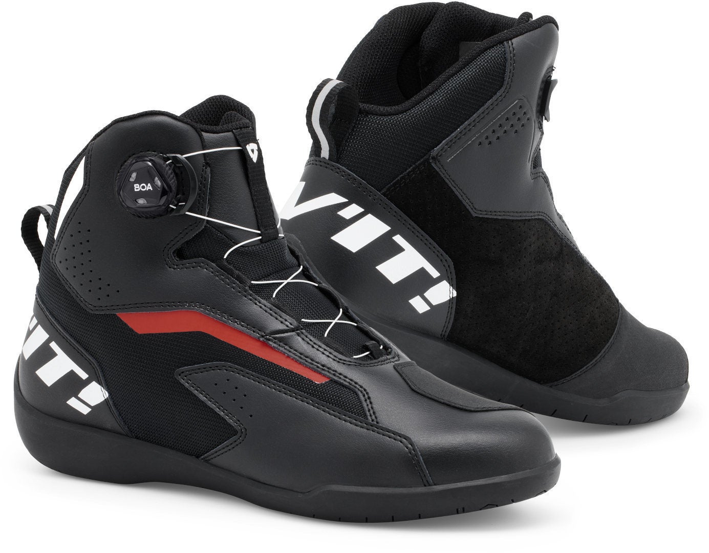 Revit Jetspeed Pro Motorcykel sko sort/rød/hvid 41 Figur 1