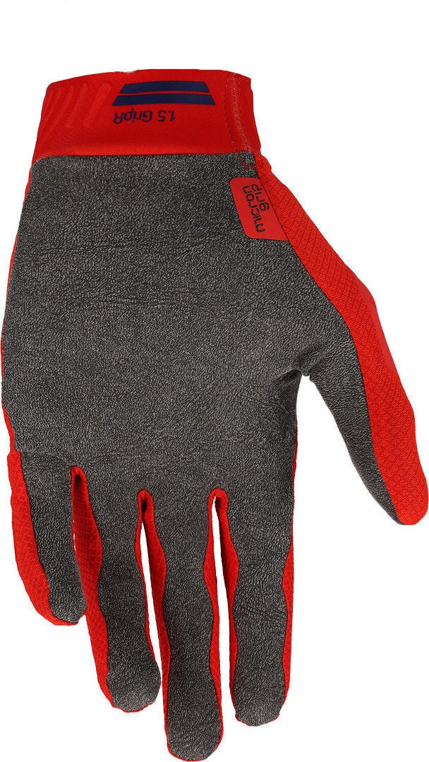 Leatt Moto 1.5 GripR Motocross handsker rød L Figur 2