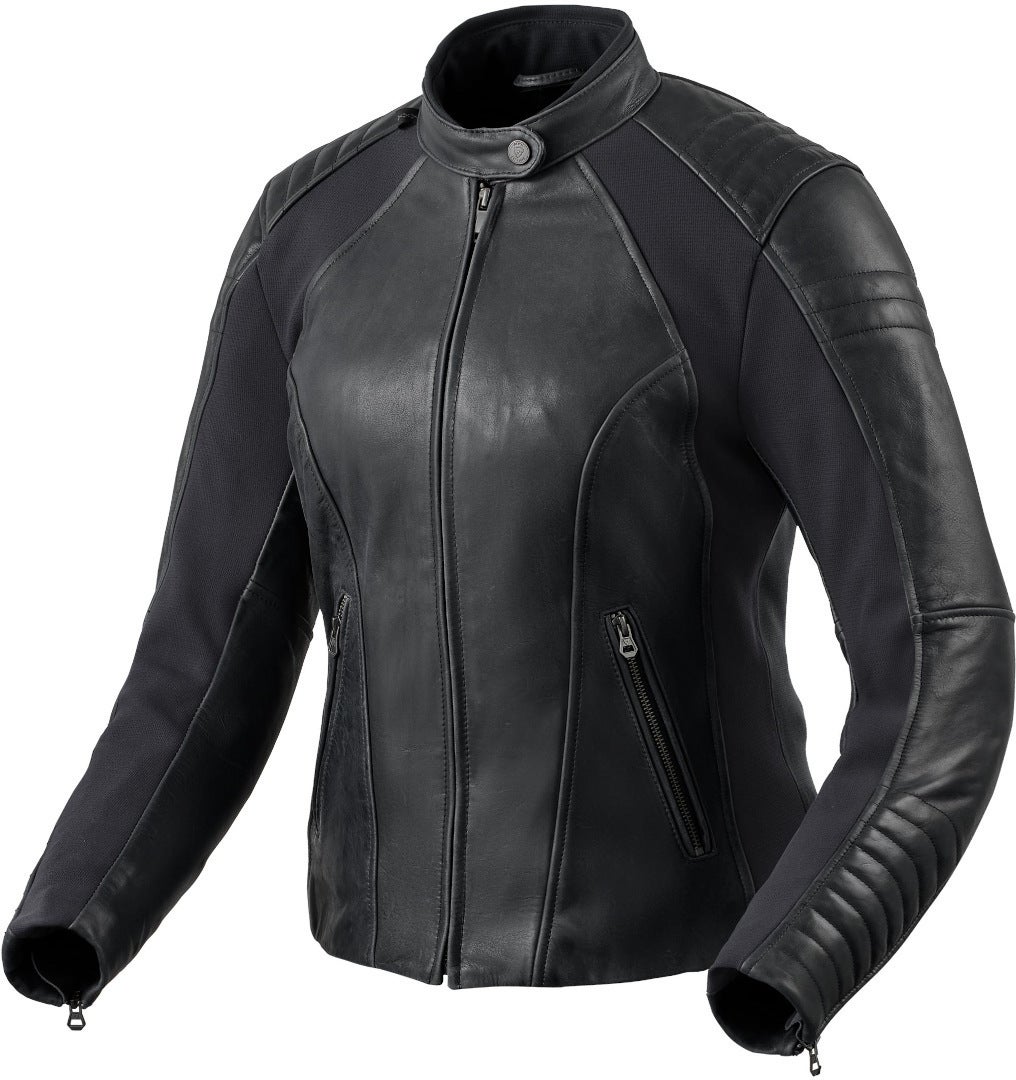Revit Coral Ladies Motorcycle Leather Jacket-image-801819779