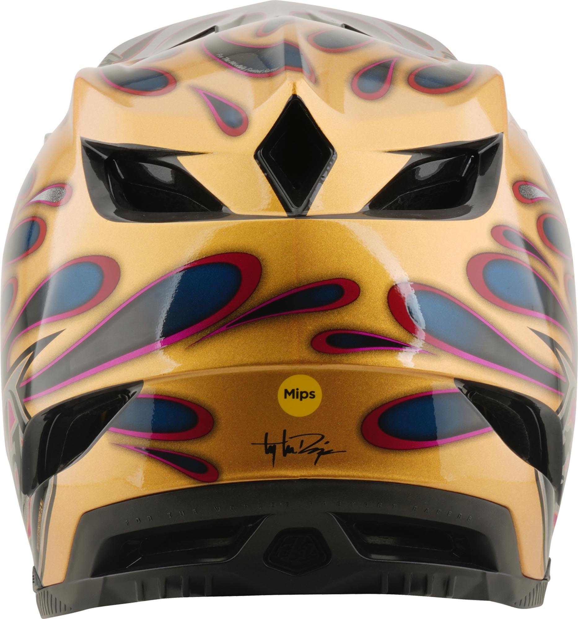 Troy Lee Designs D4 Carbon MIPS Overspray Downhill Helmet S (55/56) Figure 7