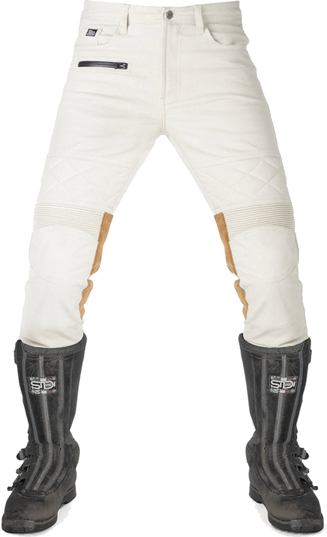 Fuel Sergeant 2 Motorfiets textiel broek Wit 32 Figuur 1