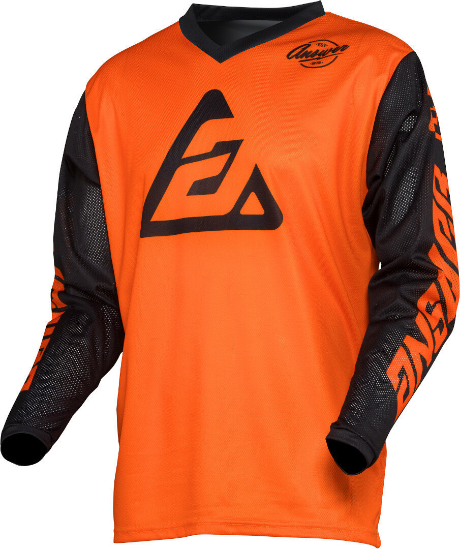 Answer Arkon Bold Motocross Jersey Laranja/Preto XXL Figura 1