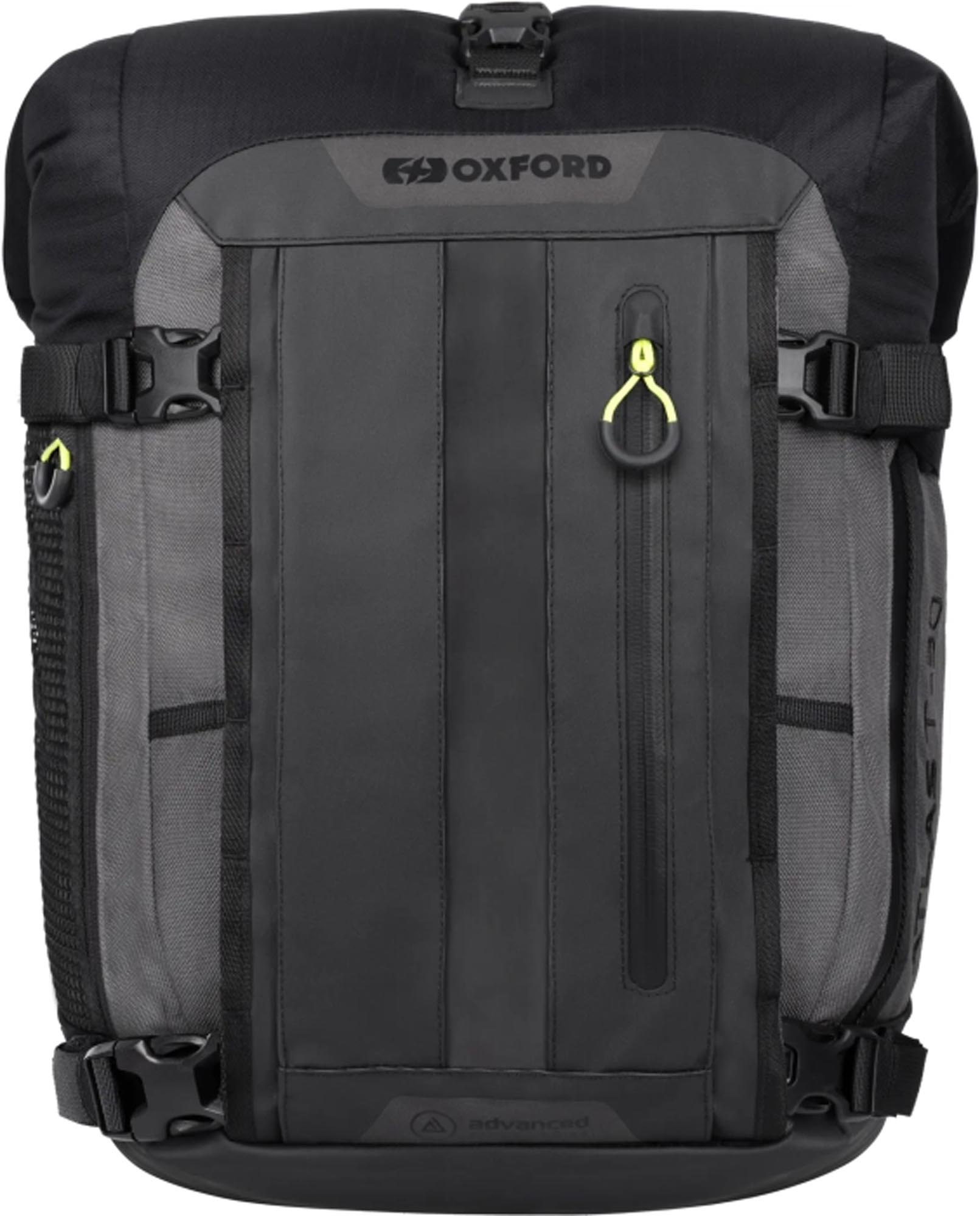 Oxford Atlas T-30 Sadel - Bagtaske sort/grå Figur 2