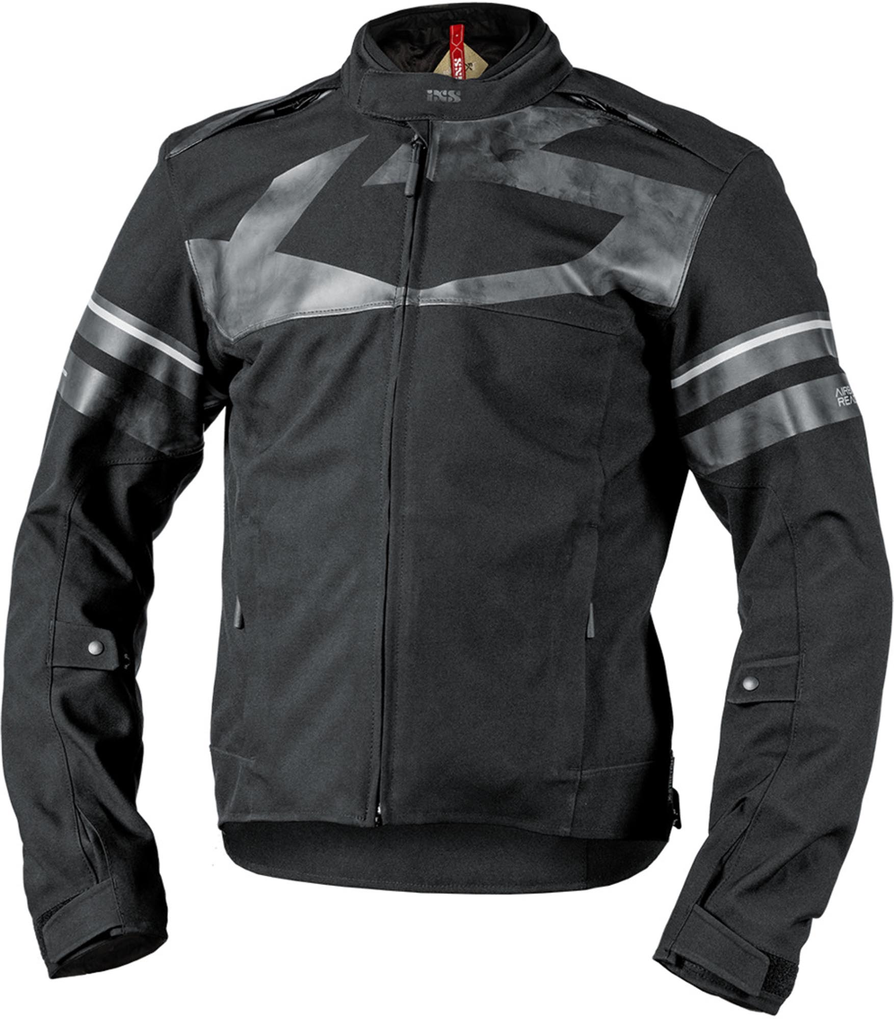 IXS Rapid-STX 2.2 waterproof Motorcycle Textile Jacket black S Figure 1