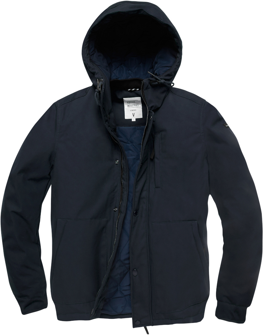Vintage Industries Kyler Jacket dark blue M Figure 1