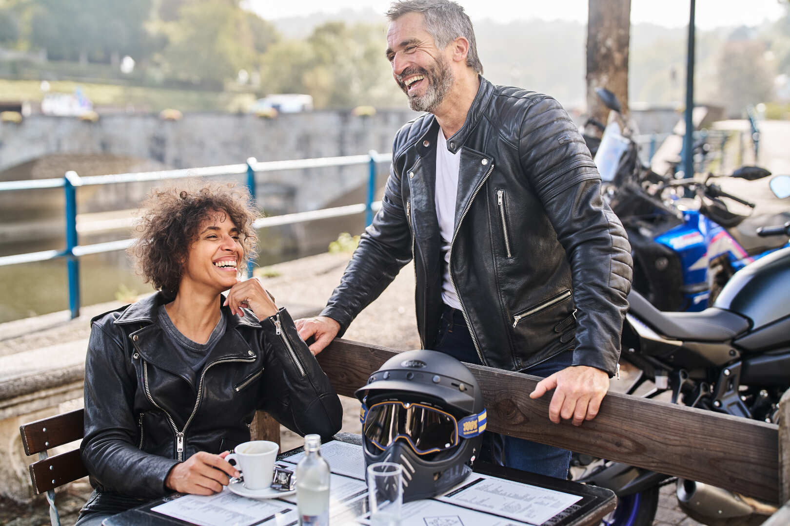 Richa Camden Motorrad Lederjacke 48 Abbildung 9