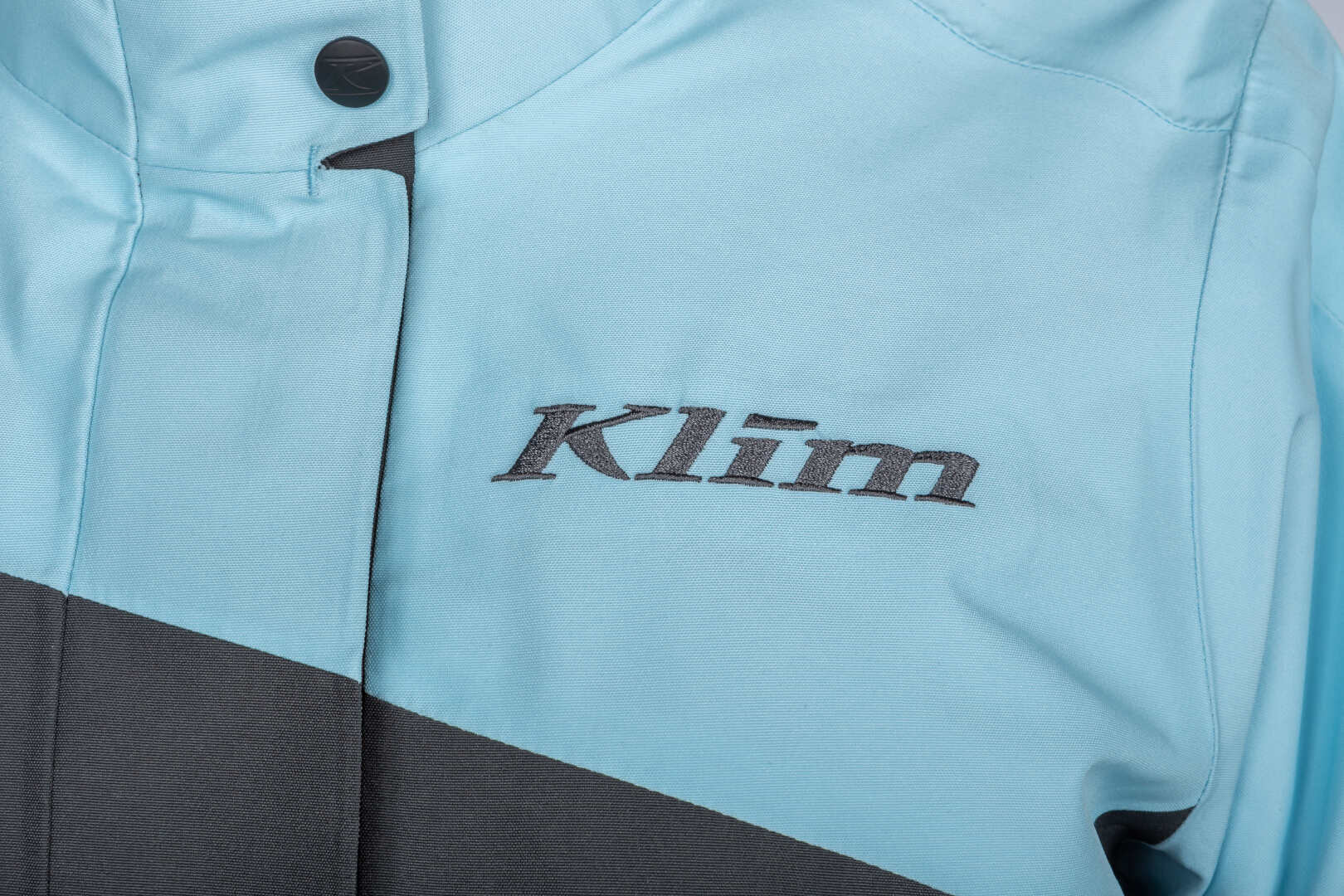 Klim Allure 2022 Snøscooterjakke til dame grå/blå S Figur 3