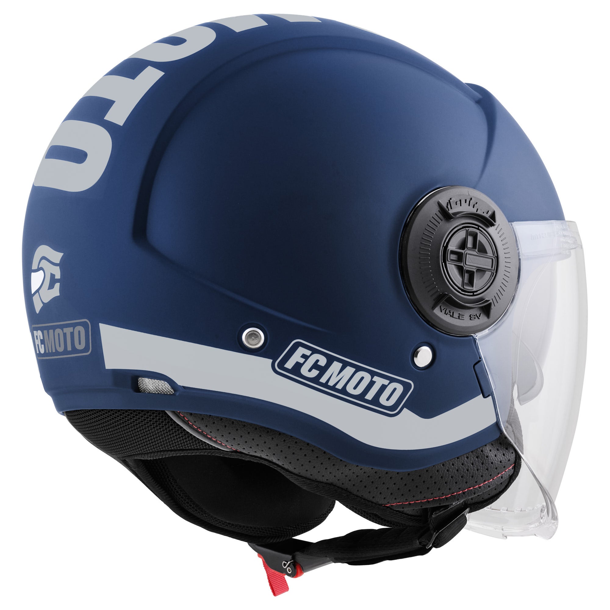 FC-Moto Ralgo Jethelm blau/grau XL Abbildung 2