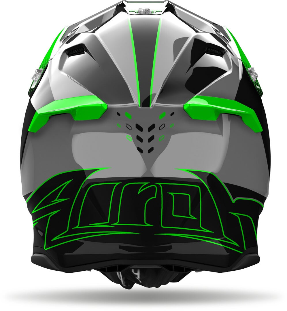 Airoh Twist 3 Shard Capacete de Motocross preto/cinza/verde L (59/60) Figura 3
