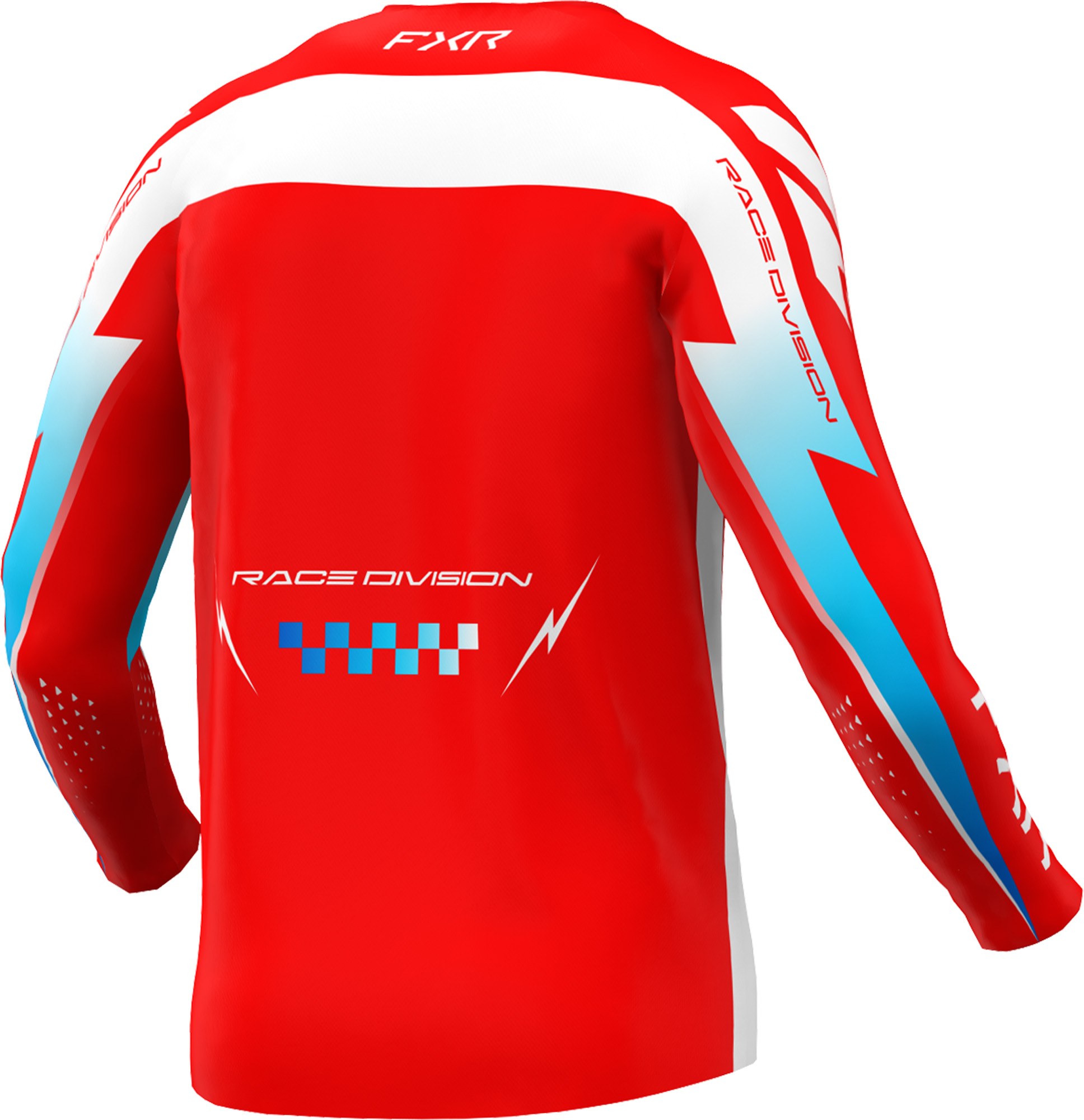 FXR Clutch Pro Motocross Jersey red/blue/white 2XL Figure 2