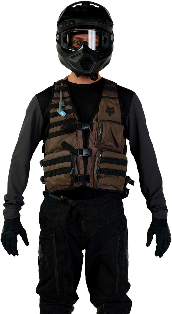 FOX Legion Tac Vestă de motocross Maro XXL/XXXL Figura 2