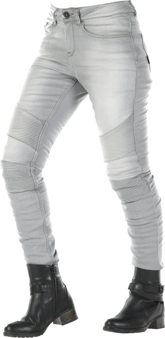 Overlap Stradale Damer motorcykel jeans grå 28 Figur 1