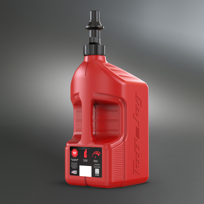 TUFFJUG TUFF JUG 5G/20L Jarro de Tuff Vermelho com Tampa Ripper Preta G3 Figura 1