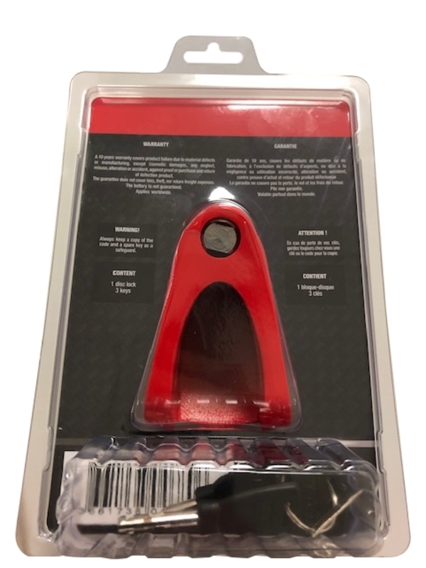 VECTOR Max Armour Disc Lock - Ø14mm - Certificat SRA Figura 5